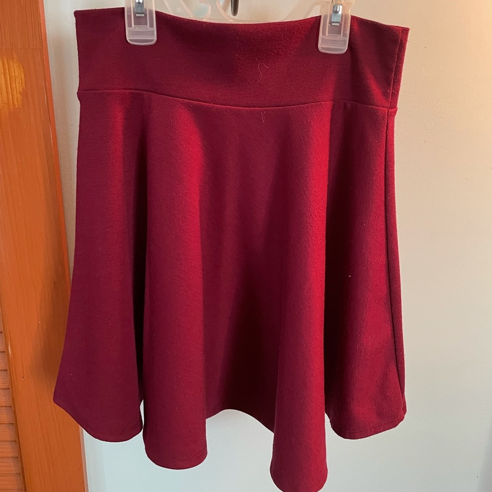 High waisted skirt